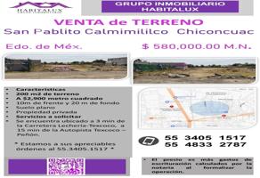 Foto de inmueble en Francisco Sarabia #s/n, Col. San Pablito Calmimilolco C.P. 56272, Chiconcuac