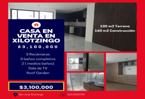 Foto de inmueble en Xilotzingo #2, Col. Rancho San José Xilotzingo C.P. 72583, Puebla