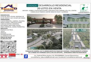 Foto de inmueble en LOTES EN VENTA EN BOULEVARD CARLOSPELLICER CAMARA, S/N, Col. Comalcalco Centro C.P. 86300, Comalcalco