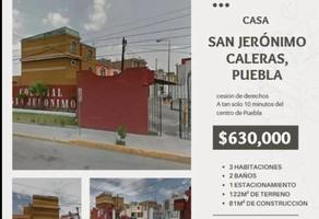 Foto de inmueble en , Col. San Jerónimo Caleras C.P. 72100, Puebla