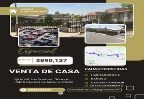 Foto de inmueble en  , Col. San Nicolás Tetelco C.P. 13700, Tláhuac