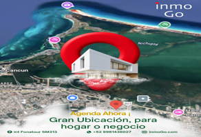 Foto de inmueble en Sm 313 Calle interior Fonatur Lote 9 Mza 51 Cancun Quintana Roo, Col. Malibú C.P. 77533, Benito Juárez