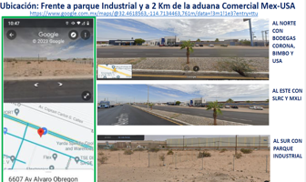 Foto de inmueble en Avenida Álvaro Obregón #6607, Col. Parque Industrial C.P. 83455, San Luis Río Colorado