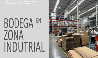 Foto de inmueble en C. 28, Colón Industrial, 44940 Guadalajara, Jal. #2575, Col. Zona Industrial C.P. 44940, Guadalajara