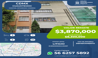 Foto de inmueble en Comitán 11, Hipódromo, Cuauhtémoc, 06100 Ciudad de México, CDMX, Col. Hipódromo C.P. 06100, Cuauhtémoc