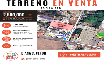 Foto de inmueble en 46 & C. 49, Centro, 97880 Oxkutzcab, Yuc., Col. Kanasín Centro C.P. 97370, Kanasín