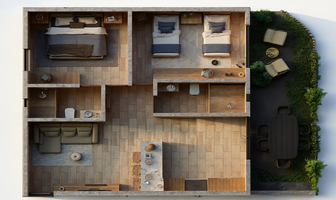 Foto de inmueble en 1, Col. Puerto Morelos C.P. 77580, Puerto Morelos