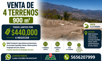 Foto de inmueble en 69063 Ejido Pdte López Mateos  Heroica Ciudad de Huajuapan , Col. Presidente López Mateos C.P. 69063, Zapotitlán Palmas
