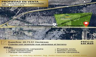 Foto de inmueble en Carretera Federal 57 Tramo Nava-Morelos-Allende #s/n, Col. El Saucito C.P. 26190, Nava