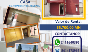 Foto de inmueble en 5 de febrero  #805, Col. Centro C.P. 90300, Apizaco