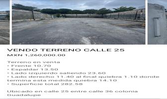 Foto de inmueble en Calle 25 #s/n, Col. Guadalupe C.P. 24130, Carmen