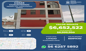 Foto de inmueble en Primera Cda. Chimalpopoca, Obrera, Cuauhtémoc, 06800 Ciudad de México, CDMX, Col. Obrera C.P. 06800, Cuauhtémoc