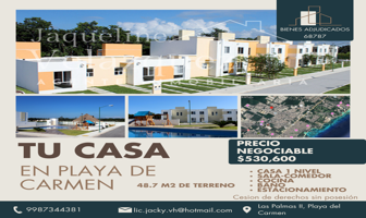 Foto de inmueble en Las Palmas II, 77714 Playa del Carmen, Q.R., Col. Natura Playa del Carmen C.P. 77714, Solidaridad