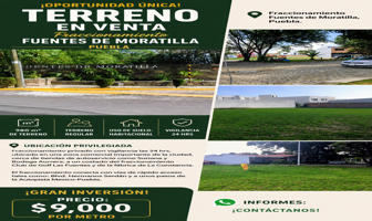 Foto de inmueble en Fuentes de Moratilla, 72110 Heroica Puebla de Zaragoza, Pue., Col. La Constancia C.P. 72110, Puebla