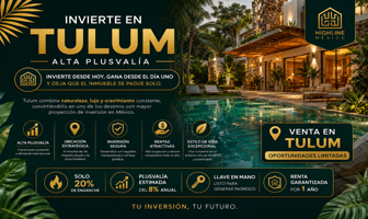 Foto de inmueble en Mnz 311 Supermanzana 15, 77760 Tulum, Q.R. #s/n, Col. Lúum Zama C.P. 77760, Tulum