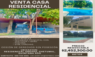 Foto de inmueble en Xiabre, Col. Flamingos C.P. 77014, Othón P. Blanco