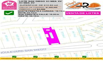Foto de inmueble en Hermoso Lote San Diego 63 Mz XV #XV, Col. El Salitre C.P. 51924, Ixtapan de la Sal