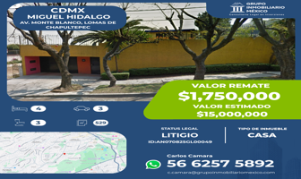 Foto de inmueble en Av. Monte Blanco , Lomas de Chapultepec, Miguel Hidalgo, 11000 Ciudad de México, CDMX, Col. Lomas de Chapultepec V Sección C.P. 11000, Miguel Hidalgo