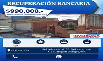 Foto de inmueble en San Luis Potosí 103 #103, Col. Progreso Macuiltepetl C.P. 91130, Xalapa