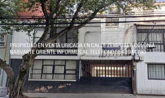 Foto de inmueble en Zempoala, Ciudad de México, CDMX #s/n, Col. Narvarte Oriente C.P. 03023, Benito Juárez