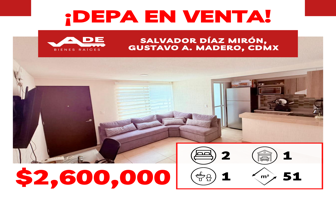 Foto de inmueble en Eduardo Molina #s/n, Col. Salvador Díaz Mirón C.P. 07400, Gustavo A. Madero