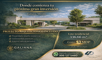 Foto de inmueble en 97305 Cholul, Yuc., Col. Bogdan C.P. 97305, Mérida