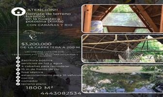 Foto de inmueble en Xilitla , Col. Xiloxochico (El Chico) C.P. 79900, Xilitla
