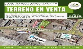 Foto de inmueble en Blvd. Manuel Perez Treviño #411, Col. Lomas del Norte C.P. 26089, Piedras Negras
