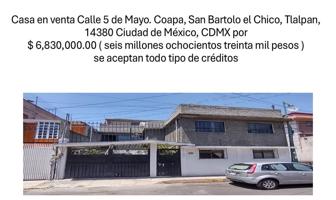 Foto de inmueble en 5 de Mayo 13, Coapa, San Bartolo el Chico, Tlalpan, 14380 Ciudad de México, CDMX #13, Col. San Bartolo El Chico C.P. 14380, Tlalpan