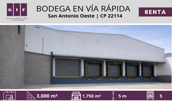 Foto de inmueble en Vía Rápida - San Antonio Oeste, Col. San Antonio Oeste C.P. 22114, Tijuana
