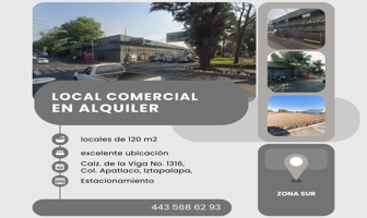 Foto de inmueble en Calz de la Viga #1316, Col. Apatlaco C.P. 09430, Iztapalapa
