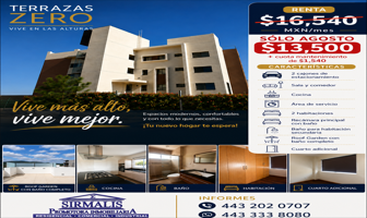 Foto de inmueble en Terrazas Zero, Av. Paseo del Punhuato 150, Tres Marías, 58254 Morelia, Mich. #150, Col. Terrazas Zero C.P. 58254, Morelia