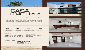 Foto de inmueble en calle 38, Col. Montes de Ame C.P. 97115, Mérida