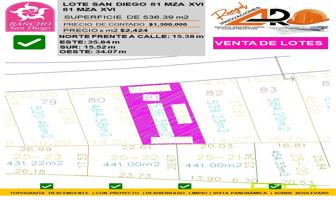 Foto de inmueble en Hermoso Lote San Diego  81 XVI, Col. El Salitre C.P. 51924, Ixtapan de la Sal