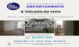 Foto de inmueble en Louisiana, Nápoles, 03810 Ciudad de México, CDMX #170Int. 307, Col. Napoles C.P. 03810, Benito Juárez
