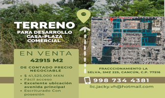 Foto de inmueble en Fraccionamiento la Selva , Col. Supermanzana 228 C.P. 77516, Benito Juárez