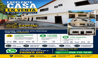 Foto de inmueble en Calle Unión y Progreso #s/n, Col. La Pasadita C.P. 70900, San Pedro Pochutla