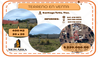 Foto de inmueble en Tetla, Tlax. #s/n, Col. 2da San Bartolomé Matlalohcan C.P. 90430, Tetla de la Solidaridad