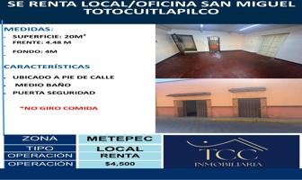 Foto de inmueble en Miguel Hidalgo 57, San Miguel Totocuitlapilco, 52143 Metepec, Méx. #57, Col. San Miguel Totocuitlapilco C.P. 52143, Metepec