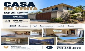 Foto de inmueble en Llano Largo, Acapulco de Juárez, Gro., Col. Llano Largo C.P. 39906, Acapulco de Juárez