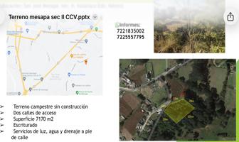 Foto de inmueble en Cam. a Mezapa, 52683 Coxto, Méx., Col. Mezapa la Fábrica C.P. 52683, Xalatlaco