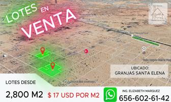 Foto de inmueble en Lotes en Granjas Santa Elena #s/n, Col. Valle Dorado II C.P. 32674, Juárez