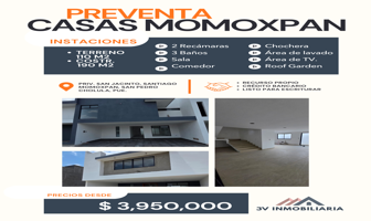 Foto de inmueble en Priv. San Jacinto, Santiago Momoxpan, Cipreses de Santiag, 72776 San Pedro Cholula, Pue., Col. Villas del Atlaco C.P. 72776, San Pedro Cholula