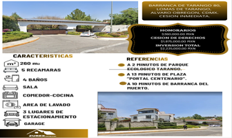Foto de inmueble en C. Barranca de Tarango 80, Parque Tarango, Álvaro Obregón, 01588 Ciudad de México, CDMX #80, Col. Tarango C.P. 01588, Álvaro Obregón