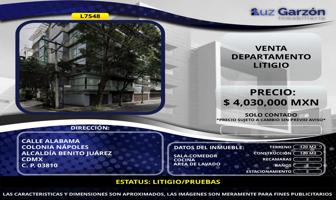 Foto de inmueble en Alabama, Nápoles, Ciudad de México, CDMX, Col. Ampliación Napoles C.P. 03840, Benito Juárez