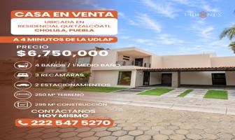 Foto de inmueble en Residencial Quetzalcóatl, Quetzalcoatl, 72776 San Pedro Cholula, Pue., Col. Quetzalcoatl C.P. 72776, San Pedro Cholula