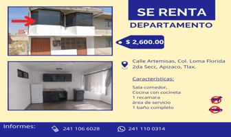 Foto de inmueble en Artemisas #s/n, Col. Loma Florida 2a Secc C.P. 90356, Apizaco