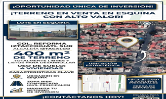 Foto de inmueble en Playa Encantada 105, Reforma Iztaccihuatl Sur, Iztacalco, 08840 Ciudad de México, CDMX #105, Col. Reforma Iztaccihuatl Sur C.P. 08840, Iztacalco