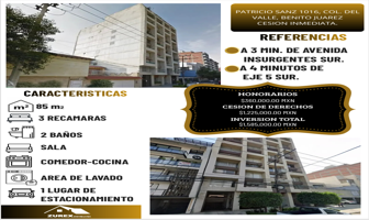 Foto de inmueble en Patricio Sanz 1016, Col del Valle Centro, Benito Juárez, 03100 Ciudad de México, CDMX #1016, Col. Insurgentes San Borja C.P. 03100, Benito Juárez