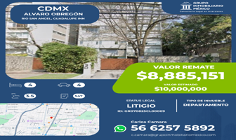 Foto de inmueble en Río San Angel 30, San Ángel, Álvaro Obregón, 01020 Ciudad de México, CDMX, Col. Guadalupe Inn C.P. 01020, Álvaro Obregón